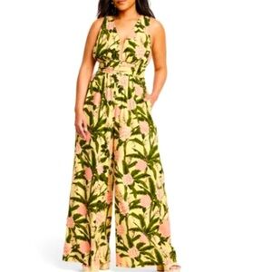 AGUA BENDITA TROPICAL JUMPSUIT TARGET